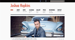 Desktop Screenshot of joshuahopkins.com